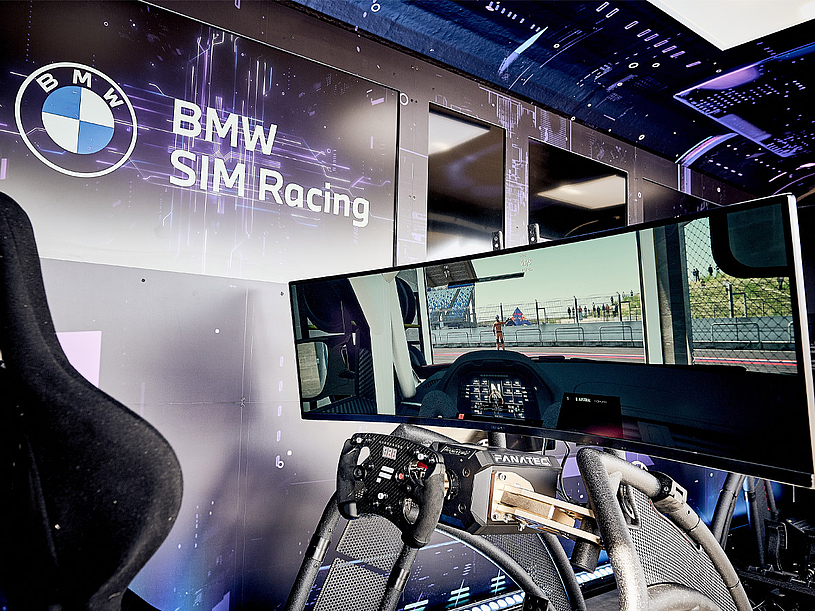 BMW SIM Racing Event Slawitscheck
