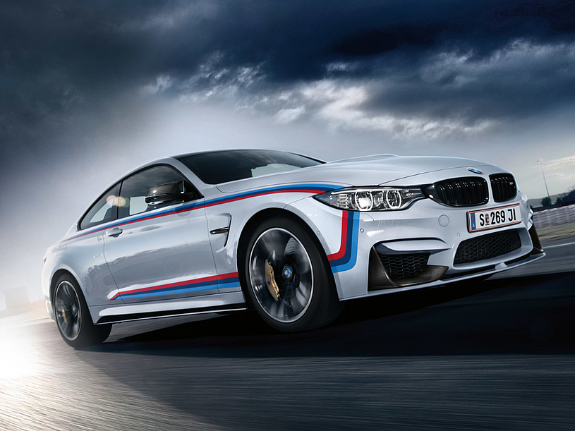 BMW M-Performance und Aerodynamikkomponenten